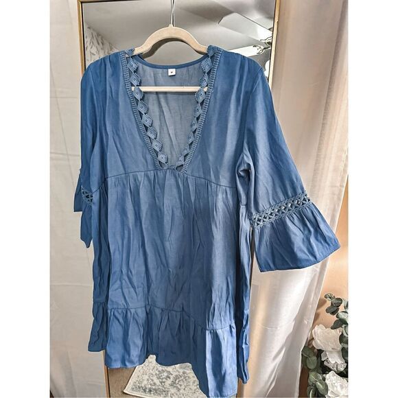 Handmade Boho style dress   - Picture 2 of 7